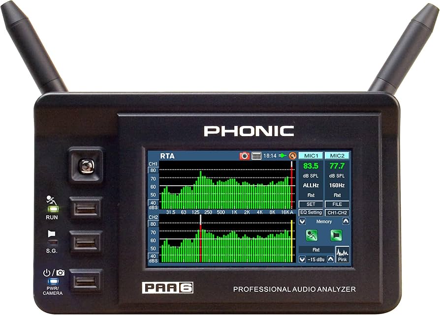 PHONIC PAA3 ハンディオーディオアナライザー